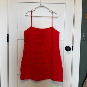 Neu Nomads Red Linen Dress